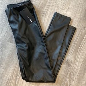 NWT Faux Leather Pants